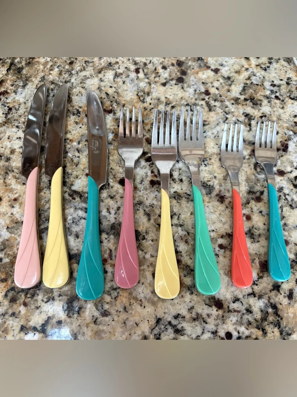 Fiestaware Vintage Flatware - 8 pieces